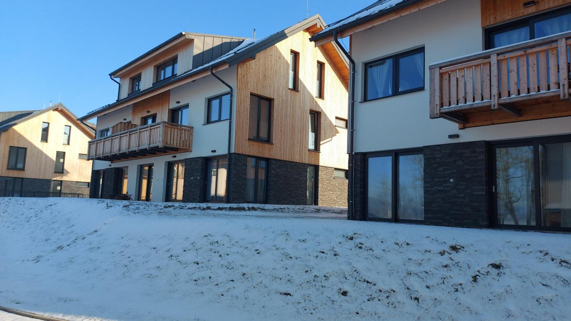 Lipno Apartments Bergmax, Ski Areal Lipno 16Min Dojezd - Resort Male Lipno S Terasou A Zahradkou, Parking Free Černá v Pošumaví Екстериор снимка