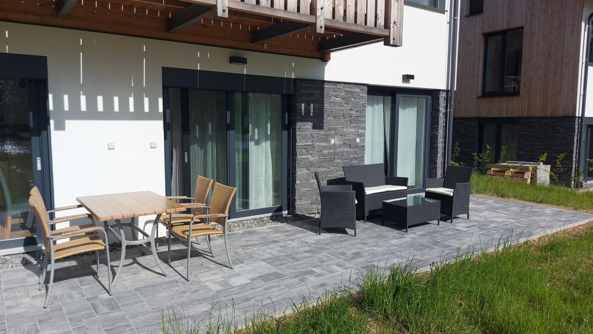 Lipno Apartments Bergmax, Ski Areal Lipno 16Min Dojezd - Resort Male Lipno S Terasou A Zahradkou, Parking Free Černá v Pošumaví Екстериор снимка