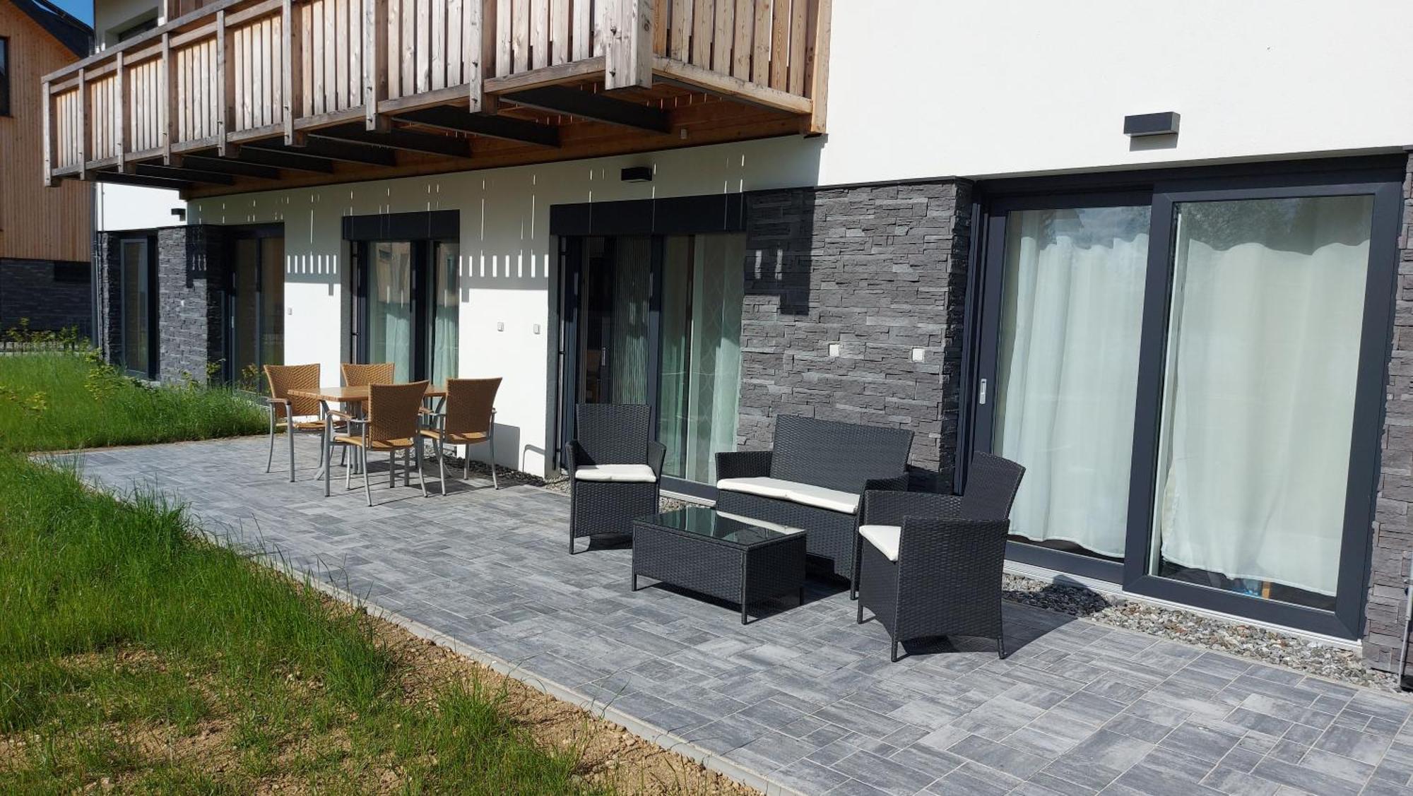 Lipno Apartments Bergmax, Ski Areal Lipno 16Min Dojezd - Resort Male Lipno S Terasou A Zahradkou, Parking Free Černá v Pošumaví Екстериор снимка