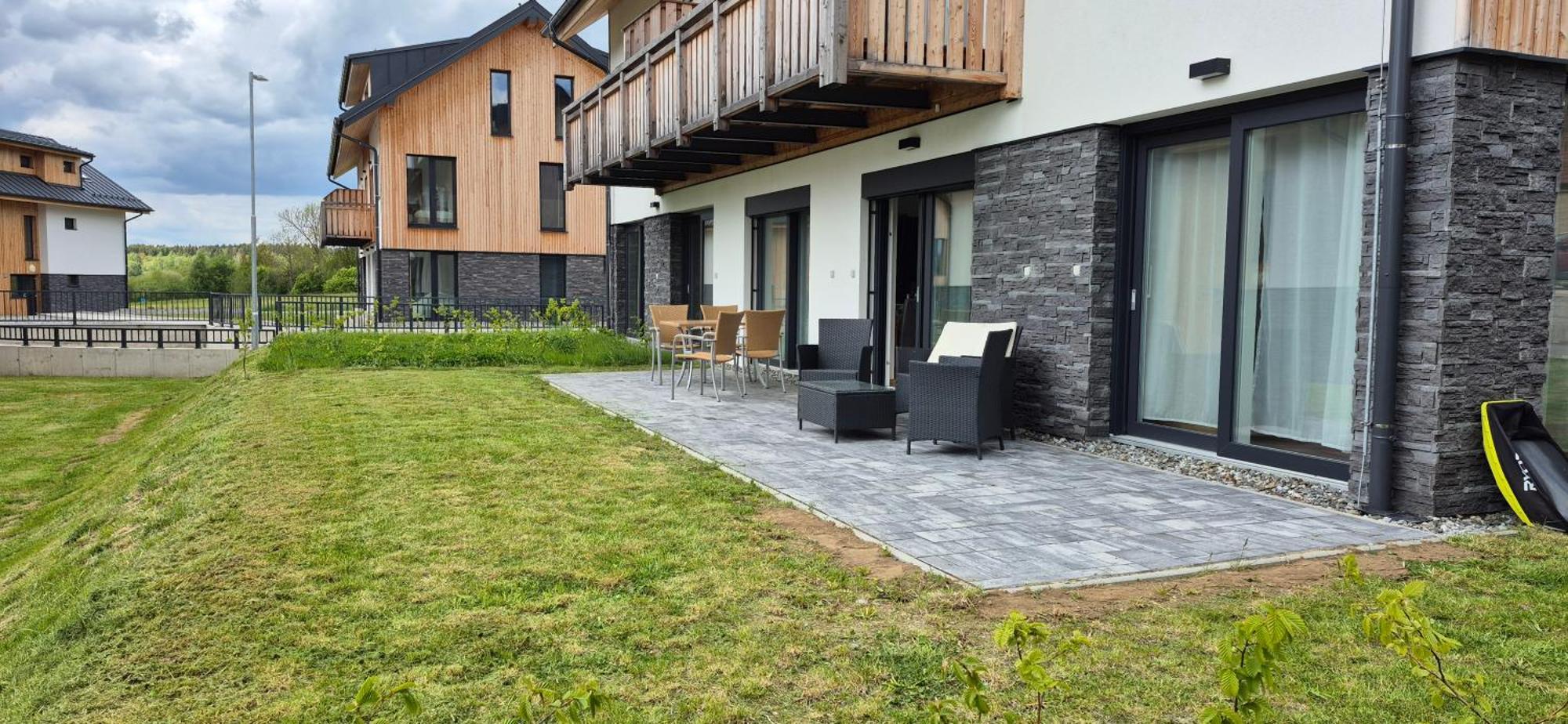 Lipno Apartments Bergmax, Ski Areal Lipno 16Min Dojezd - Resort Male Lipno S Terasou A Zahradkou, Parking Free Černá v Pošumaví Екстериор снимка